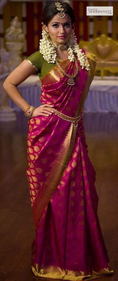 How is this os even still being marketed? KANCHIPURAM wedding silk saree | Indian bridal wear, Pure ...