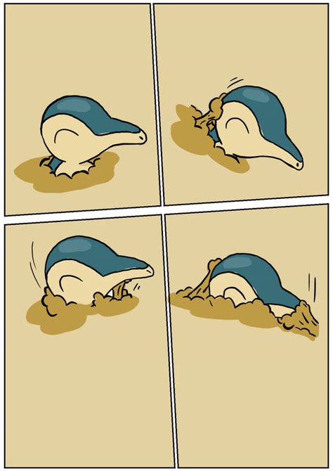 Cyndaquil In Quicksand Follow Up Comic Strip By Eagle Of The Deserts