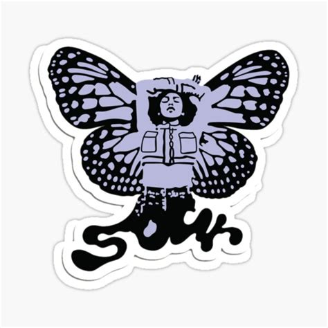 Olivia Rodrigo Sour Butterfly Sticker By Itslaurengarcia Redbubble
