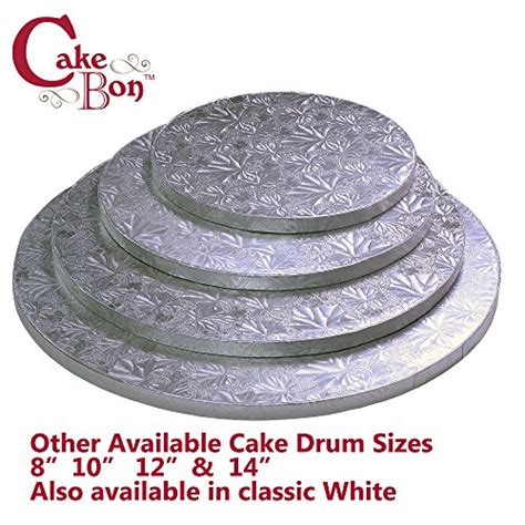 Cake Drums Round 10 Inches White 1 Pack Sturdy 12 Inch Thick