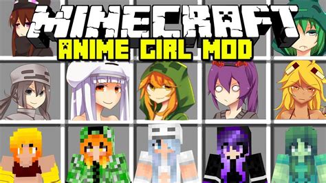 Minecraft Girls Anime Crafts Diy And Ideas Blog