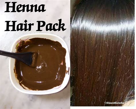 Henna Hair Pack Super Soft Shiny Silky Glossy Hair Srestha Ghose Youtube
