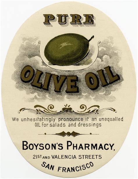 Old Design Shop ~ Free Digital Image Vintage Boysons Pharmacy Olive