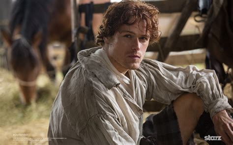 Jamie Fraser Outlander 2014 Tv Series Wallpaper 37411291 Fanpop