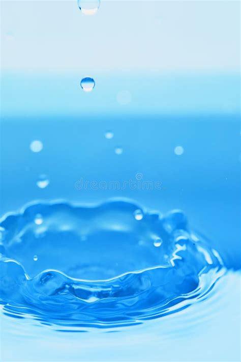 Abstract Background Color Water Splash Collision Of Colored Drops And