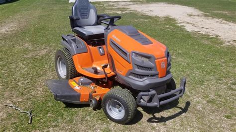 Husqvarna Ts 348xd Lawn And Garden Tractor Youtube