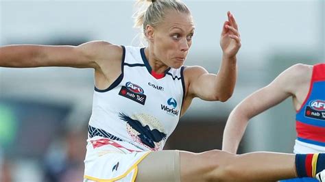 Aflw Erin Phillips Wnba Dallas Wings Star Leading Adelaide Crows Grand