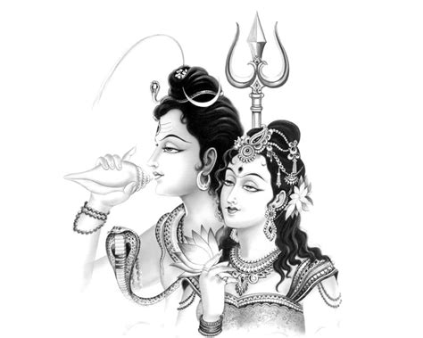 Shiva And Parvati Chinmaya Upahar