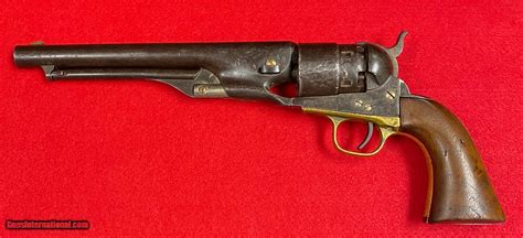 Antique Colt Model 1860 Army Revolver Civil War All Matching Numbers