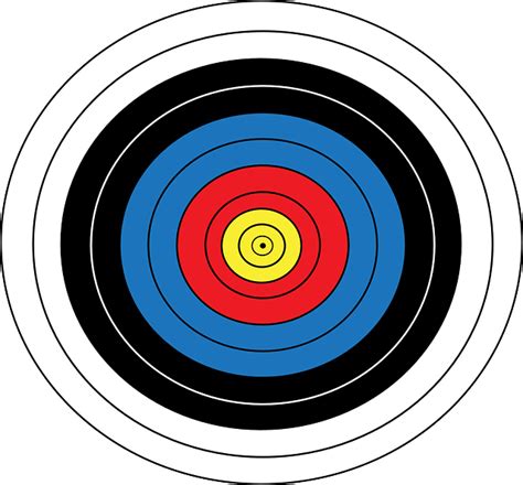 archery games olympics  vector graphic  pixabay