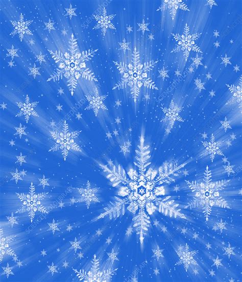 Snowflakes Stock Image E1270349 Science Photo Library