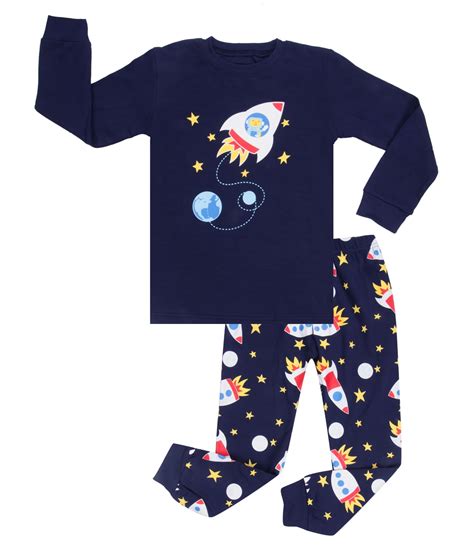 Little Big Boys Long Sleeve Pajama Sets 100 Cotton Pjs Walmart Canada