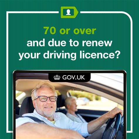 how to renew your driving licence online if you re 70 or over dvla digital services
