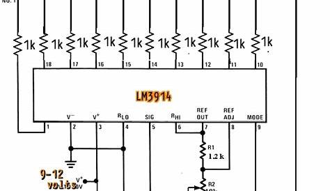 lm3914 ic circuit diagram