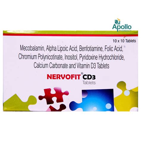 Nervofit Cd3 Tablet 10s Price Uses Side Effects Composition