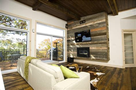 Rustic Accent Wall Ideas Living Room Living Room Home Decorating