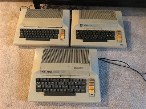 Found Some Fascinatingly Different Atari 800 Units Help Atari 8 Bit