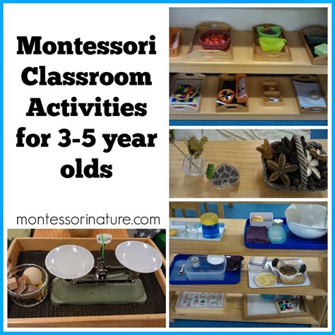 Montessori Classroom Activities For 3 5 Year Olds Montessori Nature