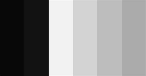 White And Gray Color Scheme