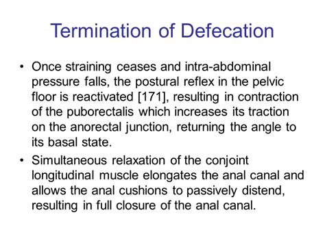 The Physiology Of Human Defecation S Palit