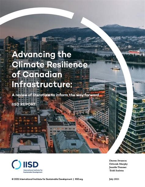 Advancing The Climate Resilience Of Canadian Infrastructure