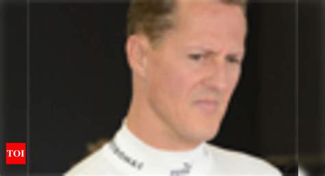 Michael Schumacher Cops Blame For Crash Racing News Times Of India