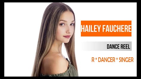 Hailey Fauchere 2018 Dance Reel Youtube