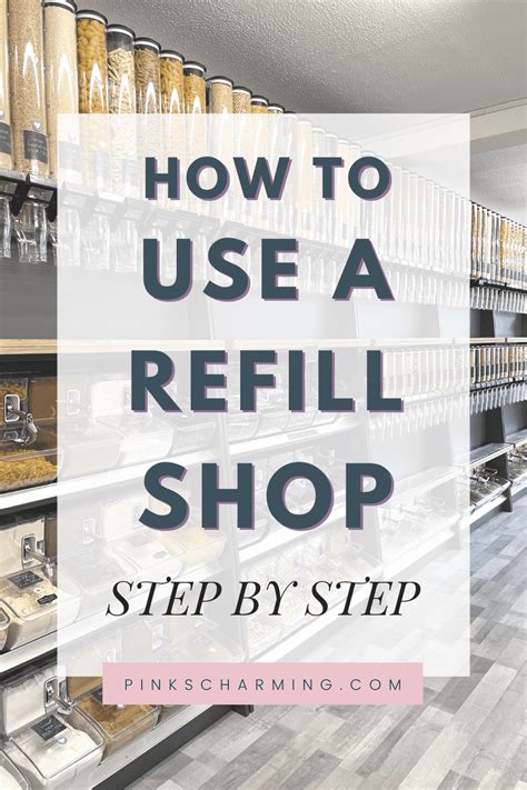 How To Use A Refill Shop Your Ultimate Guide Pinkscharming