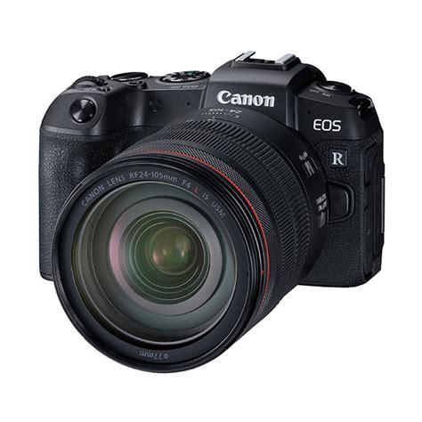 canon eos rp full frame mirrorless with rf24 105 f4l