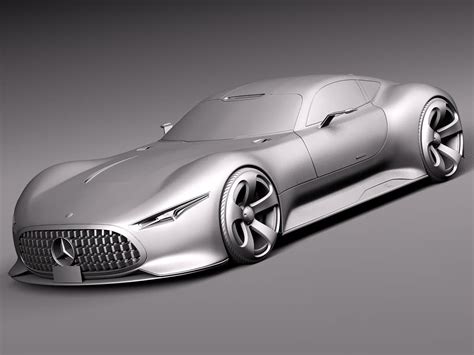 Mercedes Vision Gran Turismo Concept 2013 3d Model By Squir