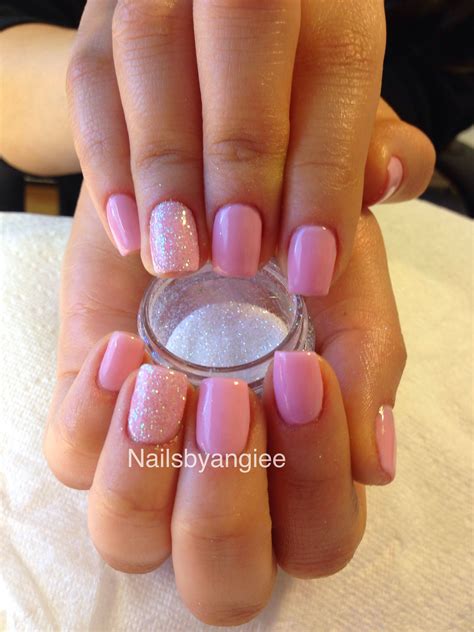 Pin by Amanda Chavez on Nails | Pink gel nails, Sns nails colors, Nail