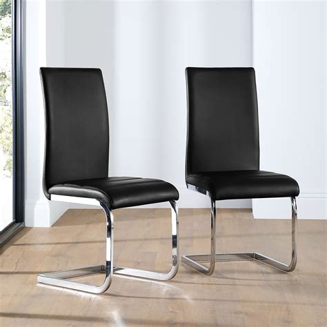 Richmond black leather wingback dining chair transitional chairs by zin home houzz. Perth Leather Dining Chair Black Only £69.99 | Furniture ...