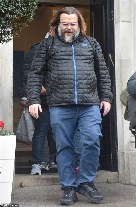Jack Black Keeps Things Casual As He Steps Out In Dublin While On Tour