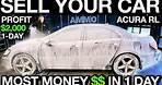 Detail and Sell Your Car for Most Money $$$ in 1-Day: Must See Before Dealership Trade-In