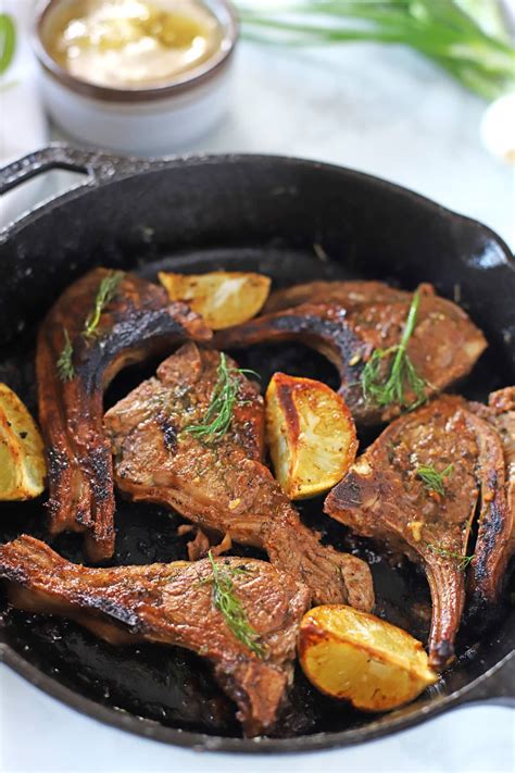Would you like any vegetables in the recipe? Best marinated lamb chops | Amira's Pantry