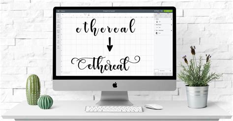 Using Glyphs in Cricut Design Space —Mac & PC - Hey, Let's Make Stuff