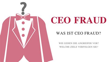 Ceo Fraud Was Ist Ceo Fraud Layer8
