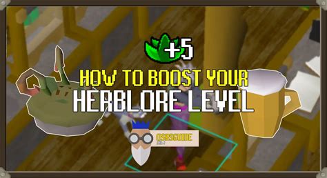 How To Boost Herblore In Osrs Osrs Guide