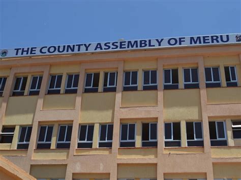 List Of Meru County Government Ministers 2018