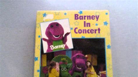 Barney Video Barney In Concert Lyons Edition Vhs Youtube