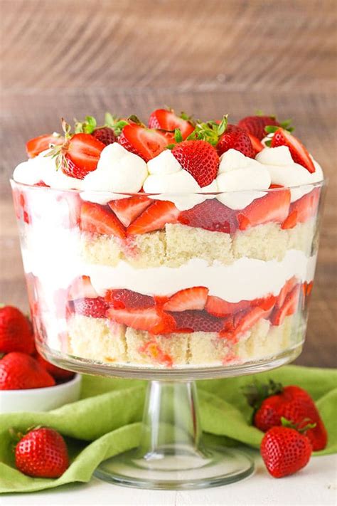 Easy Strawberry Shortcake Trifle Best Summer Dessert Recipes