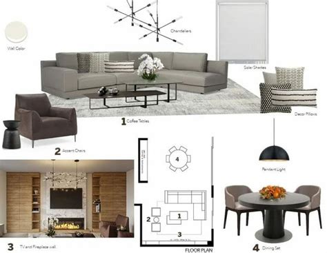 Before And After Contemporary Living Room And Kitchen Addition
