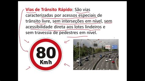 Segundo O Código De Trânsito Brasileiro As Vias Urbanas Classificam-se