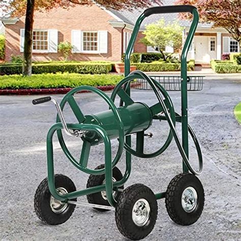 Ironton Garden Hose Reel Cart Holds 58in X 300ft Hose