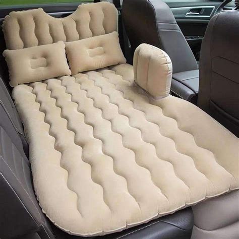 Overland Vehicle Air Mattress Tan In 2021 Inflatable Bed Back Seat