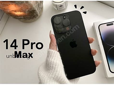Apple Iphone 14 Pro Max 14 Pro Max 256 Siyah Black Kutusuz Sıfır