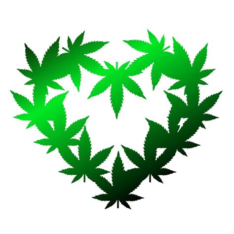 Digital Svg Png Jpeg Weed Heart Commercial Use Etsy