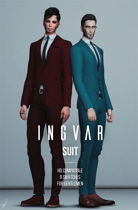 Sims 4 Guys Suits