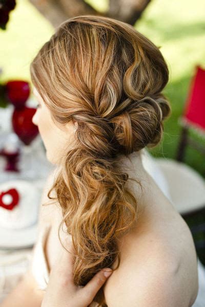 Life Is A Sunset Wedding Wednesday Fancy Side Ponytails