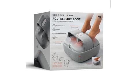 Sharper Image Massager Acupressure Foot Ottoman Multipoint Cvs • Price
